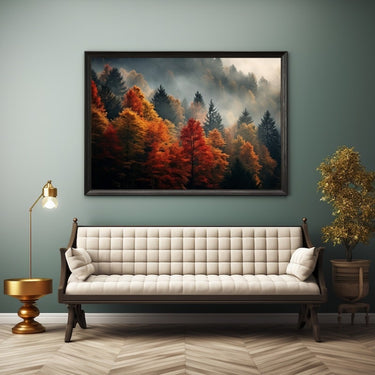 Tableau Une Forêt En Automne